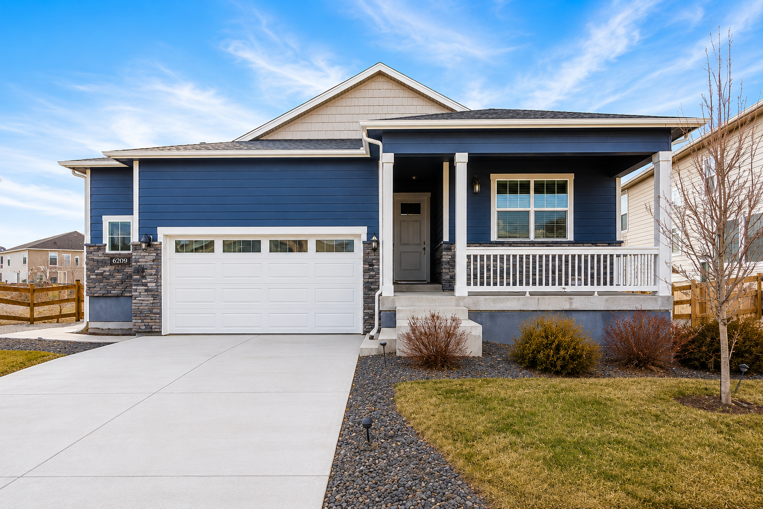 Front exterior of 305 N 64th Ave, the first stop on the tour